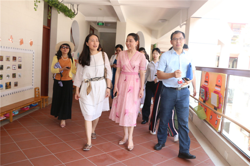 我园接待深圳市教育局督学处及幼教同行来园参观交流